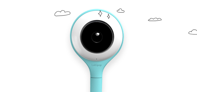 Lollipop Moniteur de bébé (turquoise) – avec surveillance de la