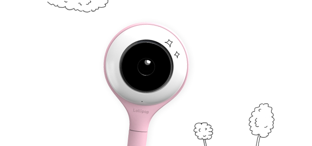 Lollipop camera : babyphone video appli. Livraison 48h offerte