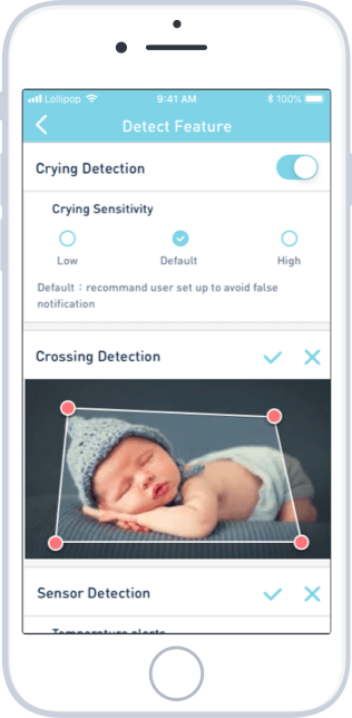 Lollipop Smart Baby Camera - Un Système de surveillance pour bébé