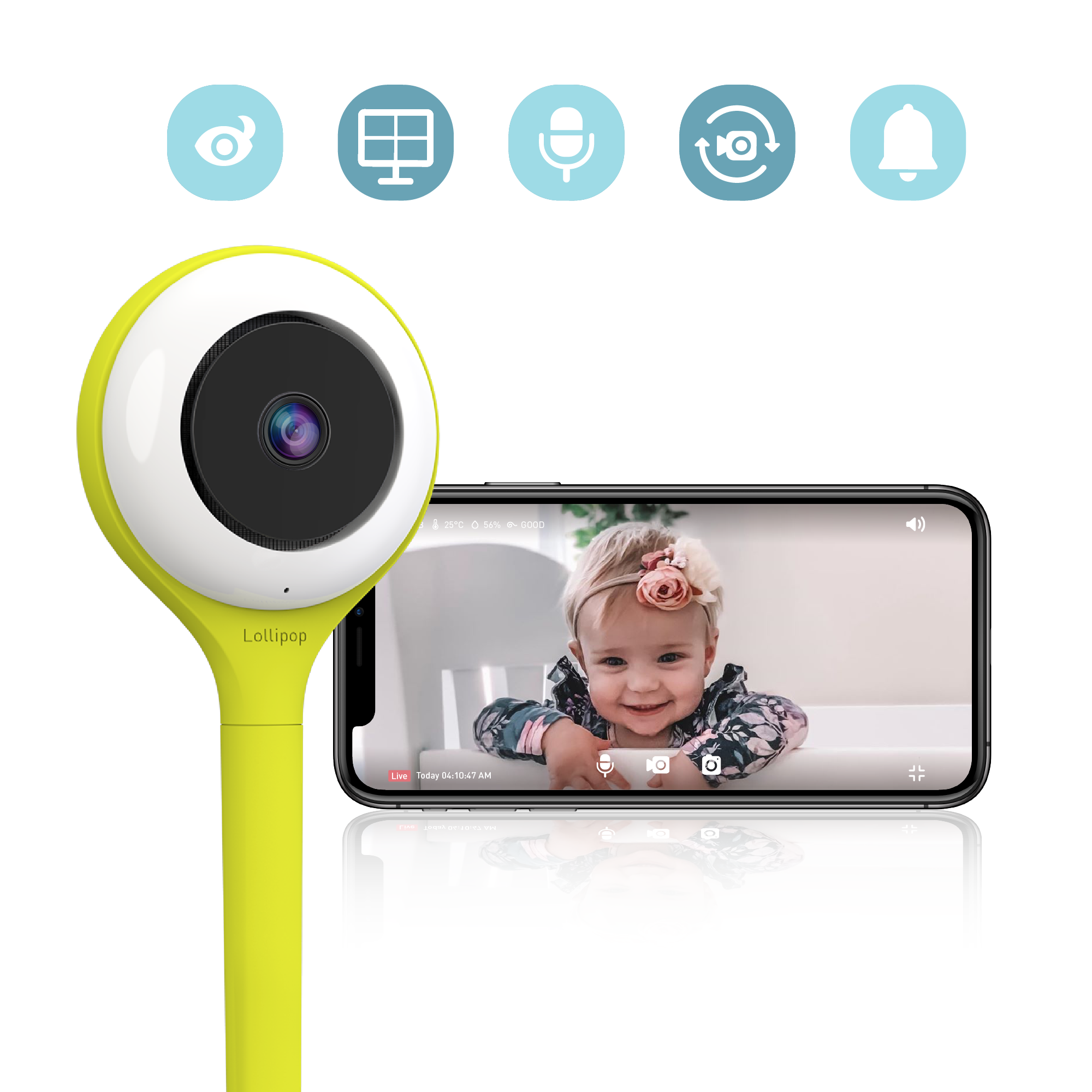 Amazon.com: Baby Monitor, VAVA 720P 5