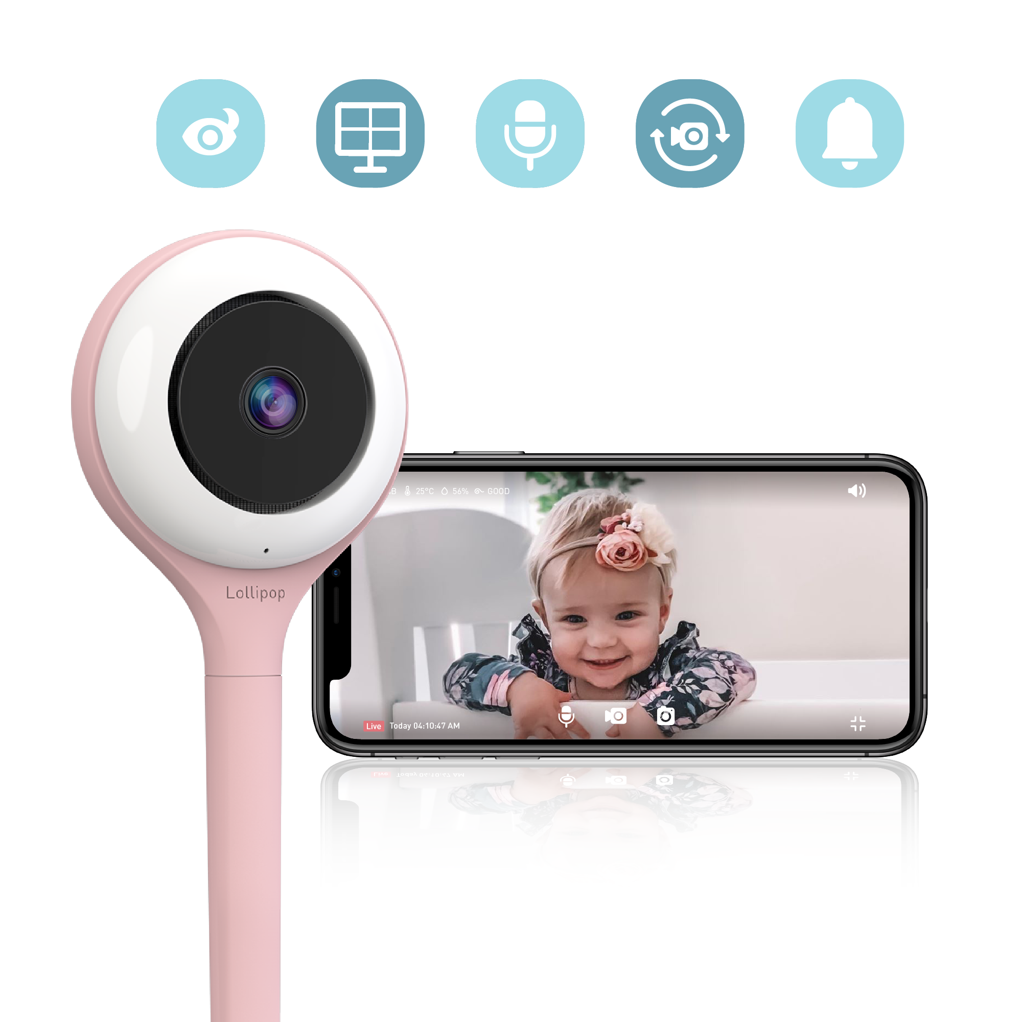 Lollipop Smart Baby Monitor - A 