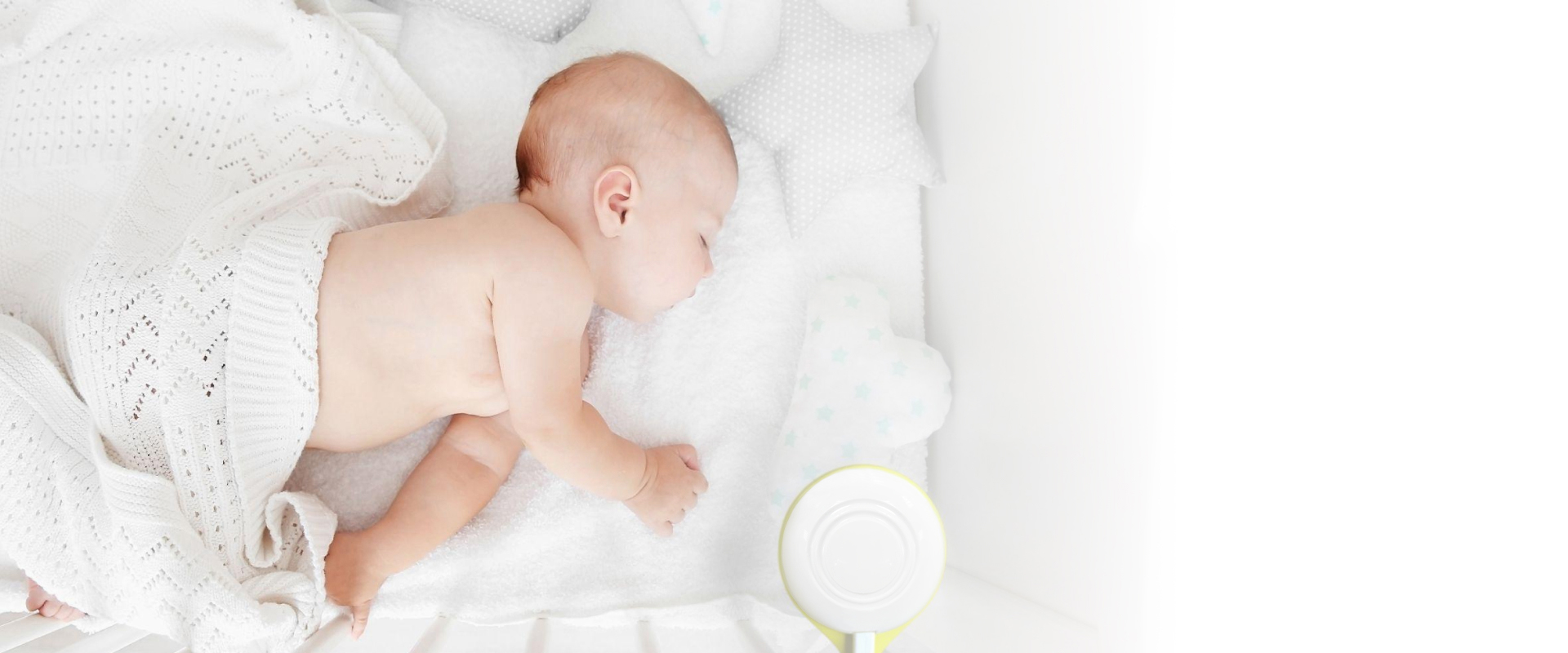 Lollipop Monitor de bebé (algodón de azúcar), con monitoreo de respiración  sin contacto (no requiere sensor adicional, servicio de suscripción)